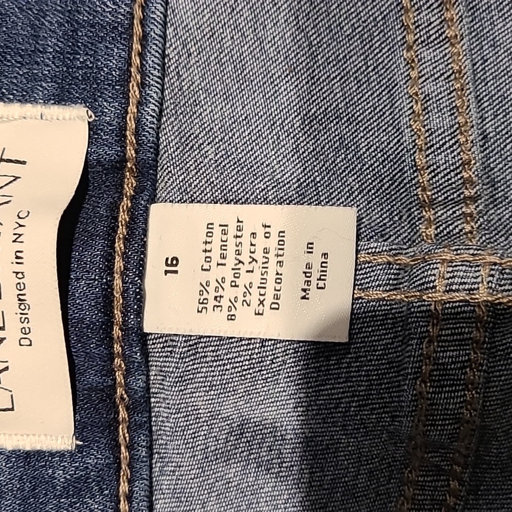 Lane Bryant Mid Rise Skinny Jeans Size 16 - Picture 11 of 11